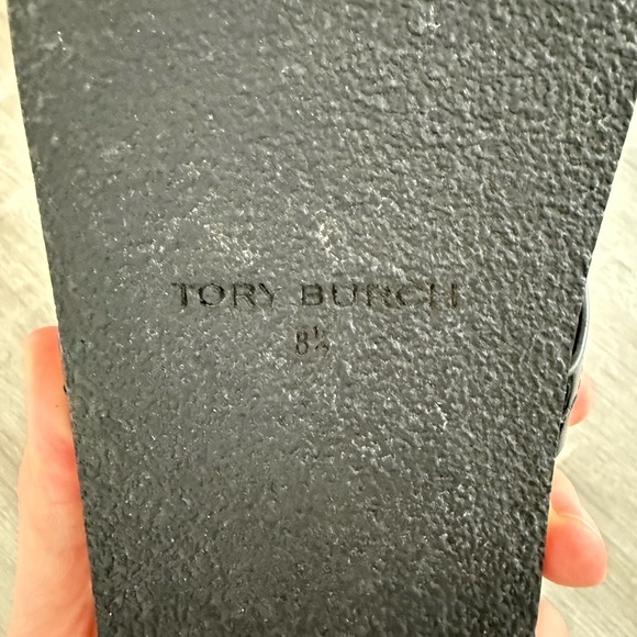 Tory Burch Black Sandals with Brown Sole - Picture 7 of 7